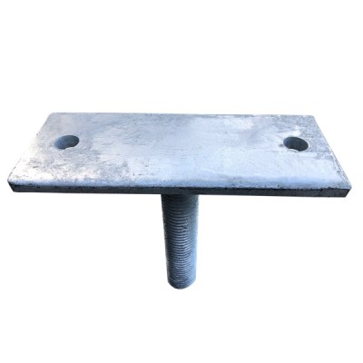 Straight 10mm Thick 14mm Bolt Holes -S 600x600